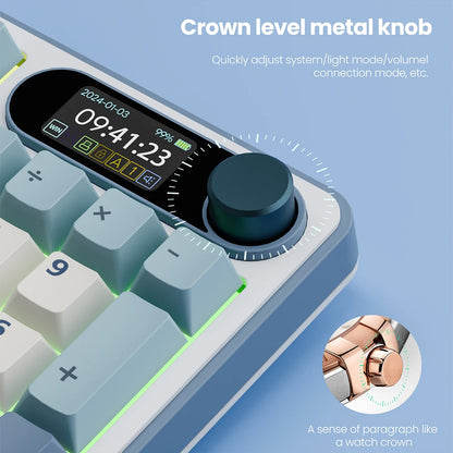 Light Cloud RK S98 Mechanical Keyboard RGB Wireless
