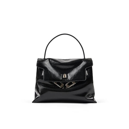 Black Large Capacity Shoulder Tote