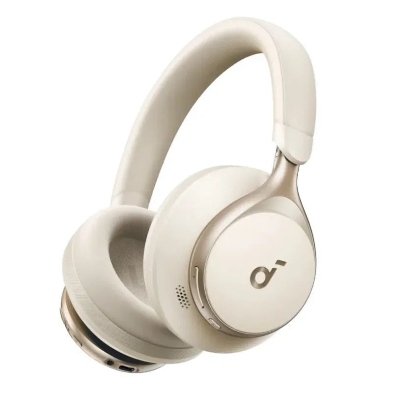 SpaceOne White Active Noise Cancelling Wireless Earphones