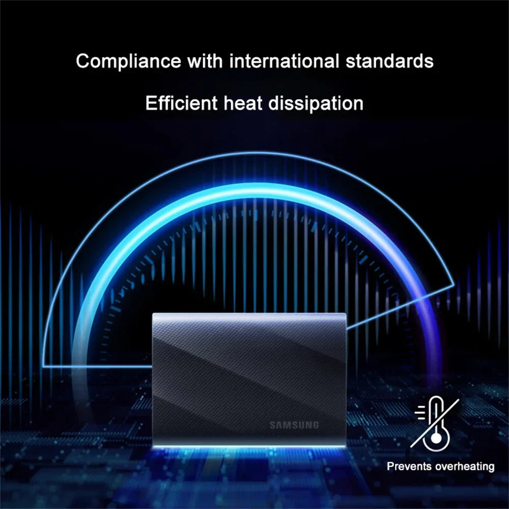2TB Portable NVMe SSD USB 3.2 Gen2x2 External Storage