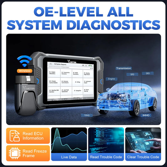 D80 BT LITE Bi-Directional ECU Diagnostic Tool Wireless