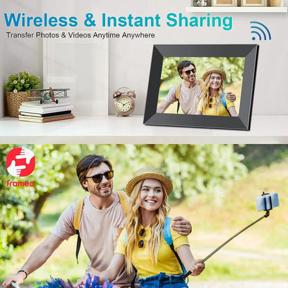 10.1" Smart WiFi Digital Photo Frame 32GB Storage