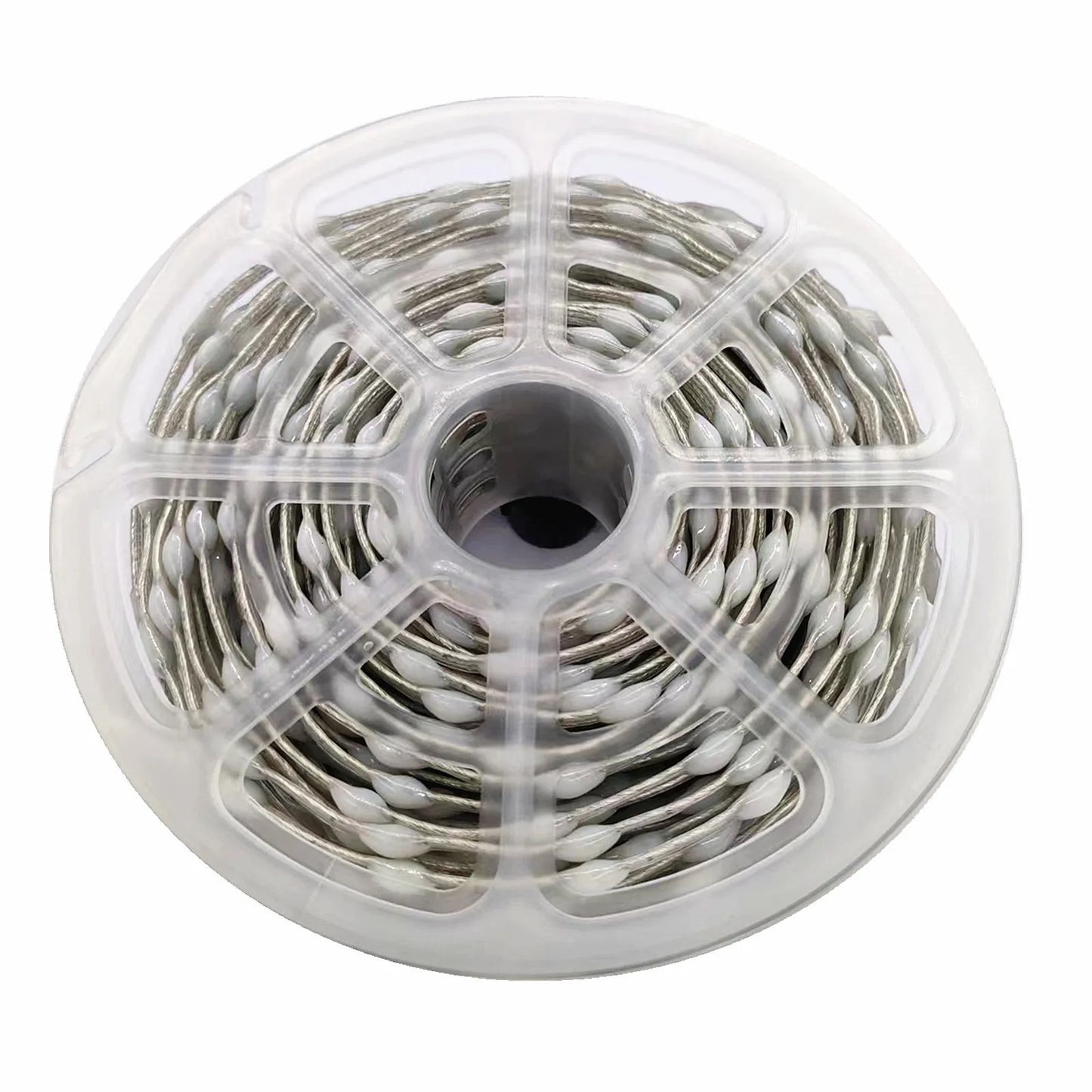 Pebble Pixel String Lights 5cm Pitch Clear Wire RGB Addressable LED