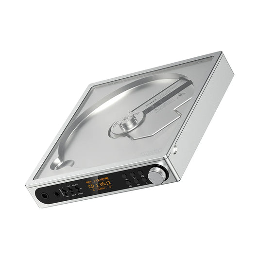 Hi-Fi CD Player USB Audio HD Display Silver