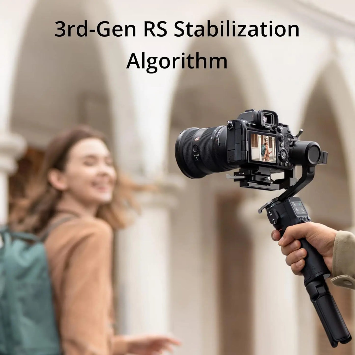 Portable 3-Axis Camera Gimbal Stabilizer for DSLR and Mirrorless