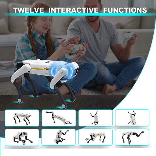 Smart Interactive Robot Dog Toy with Remote and App Control
