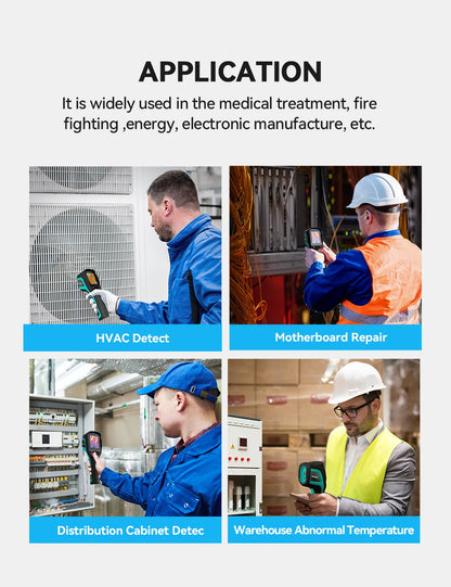 Handheld Thermal Camera Precision Hot & Cold Spot Detection