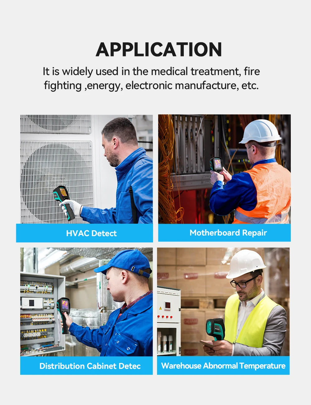 Professional 256×192 Thermal Camera High Accuracy Infrared