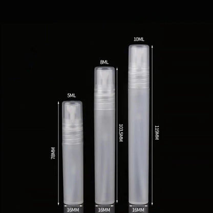 500 Pack 8ml Refillable Perfume Spray Bottles Portable