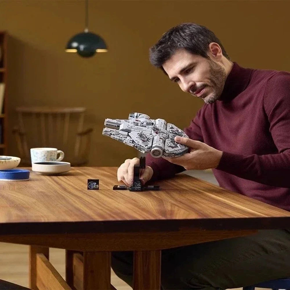 Millennium Falcon Building Blocks Set, Children's Christmas and Birthday Gift - 2024 Model