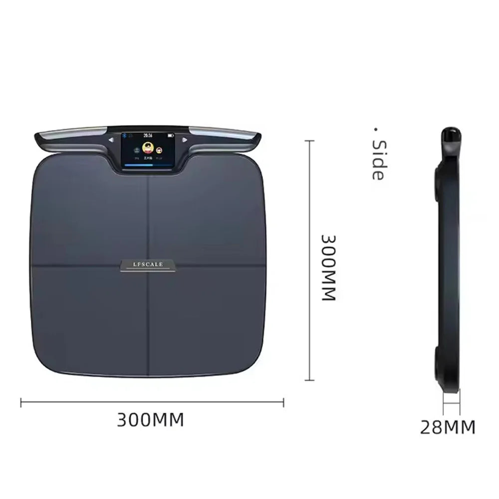 Smart WiFi Body Scale 8 Electrodes BMI Muscle Fat Analyzer