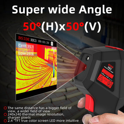 Drop-Resistant Thermal Camera -20~550°C with PC Software