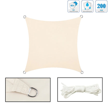 3x6m Camping Awning Sun Shelter Shade Sail
