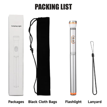 Retractable Telescopic Camping Lantern with Remote Control