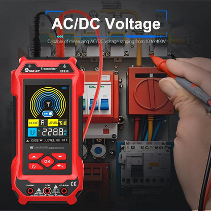 3.2" Cable Finder with Multimeter and LAN Testing
