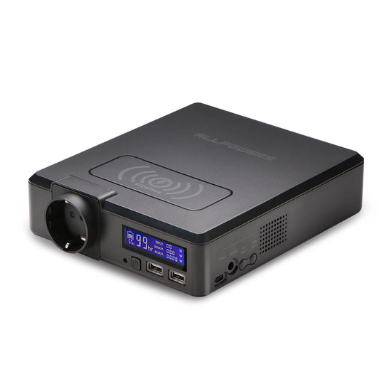 Portable 200W Solar Powerbank Emergency Power Supply