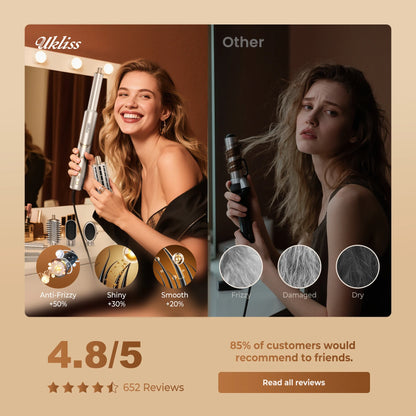 8 in 1 Professional Hair Dryer and Styling Tool Set
