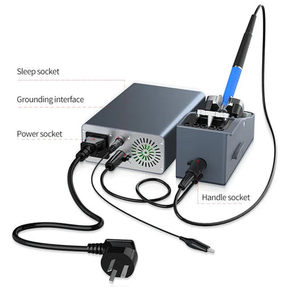 Digital Soldering Station Set 220V for Precision PCB Work