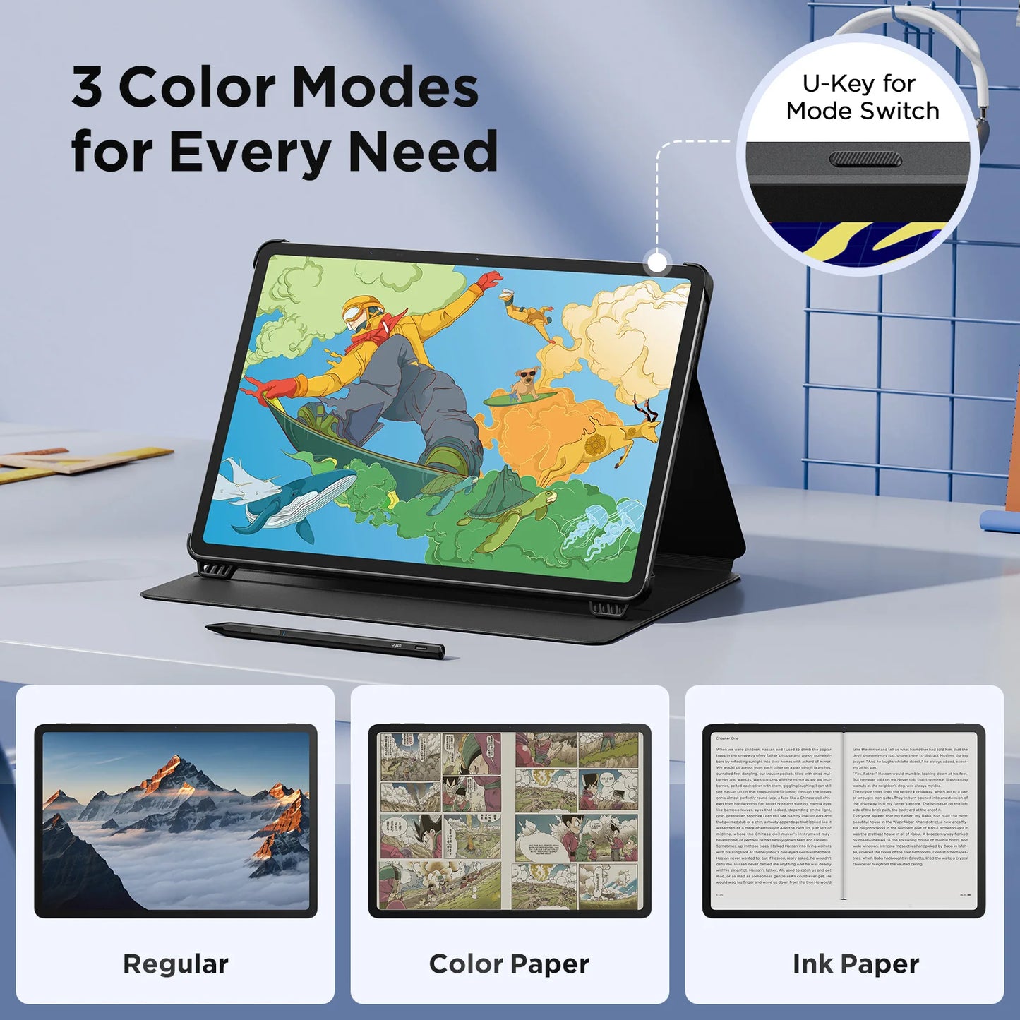 14.25" 2.4K Graphics Tablet with Android 14