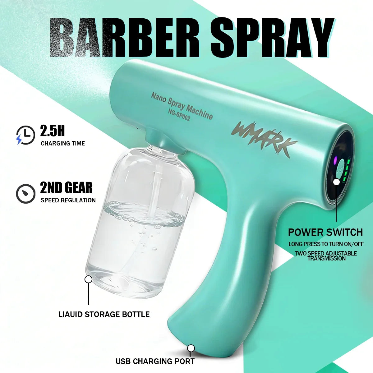 5-in-1 Professional Hair Trimmer Barber Grooming Kit