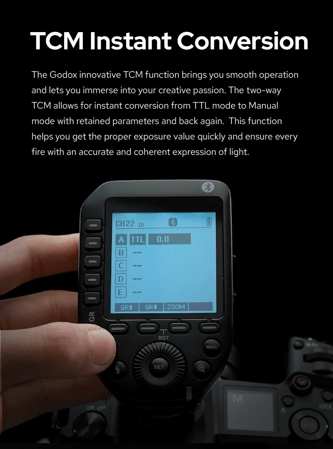 1/8000s TTL Wireless Flash Controller for Sony
