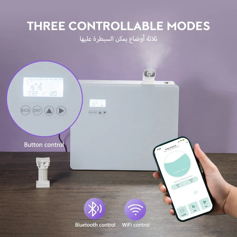 Smart WiFi Aroma Diffuser for Large Homes and Hotels