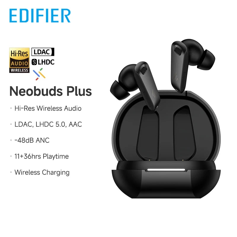 True Wireless Earbuds with Hybrid ANC and Hi-Res Sound