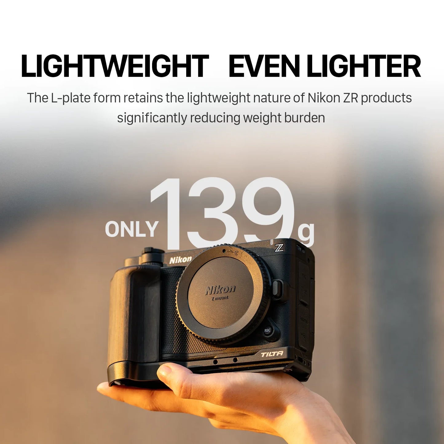 Camera Cage Kit with Top Handle for Nikon ZR