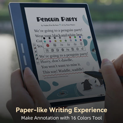 7 Inch Color E-Ink Ebook Reader Android 14 Google Play