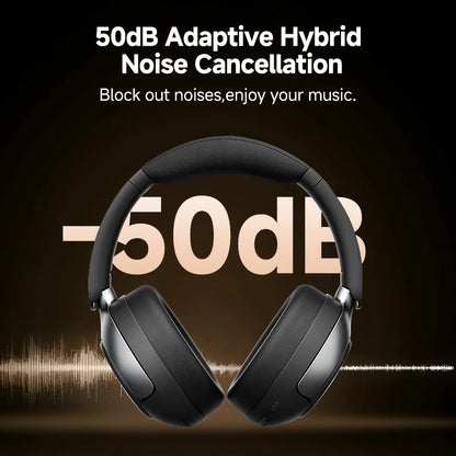 QCY H3 Pro Cordless ANC Headphones Hi-Res LDAC Audio Blue