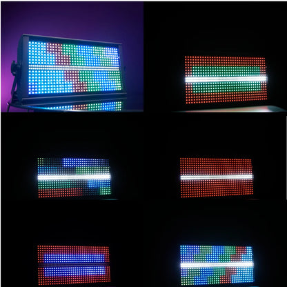 Stage Lighting Set 4×200W RGBW LED Bars with Hard Case