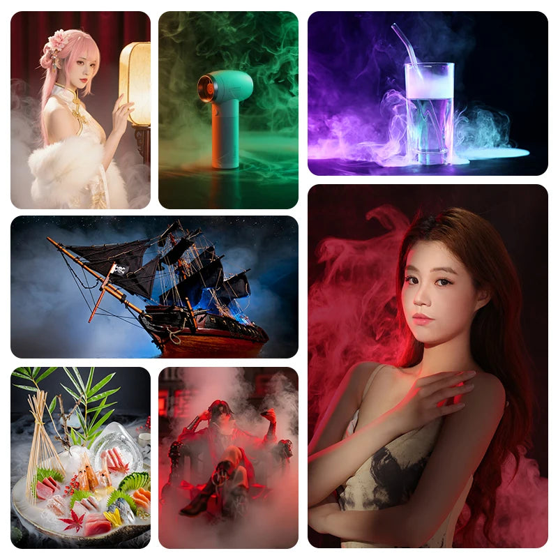 Portable Handheld Fog Machine for Photography and Video Effects