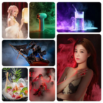 Portable Handheld Fog Machine for Photography and Video Effects