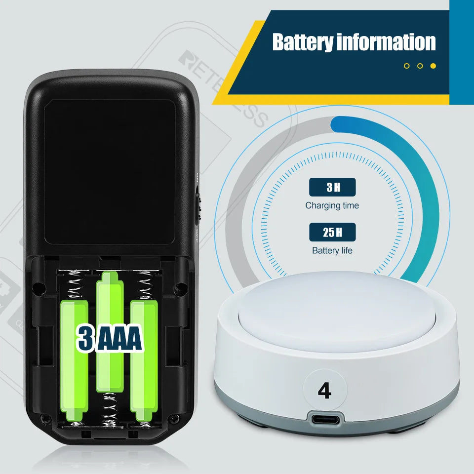 1 Host 10pcs Wireless Game Show Buzzer System