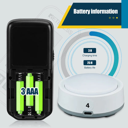 1 Host 10pcs Wireless Game Show Buzzer System