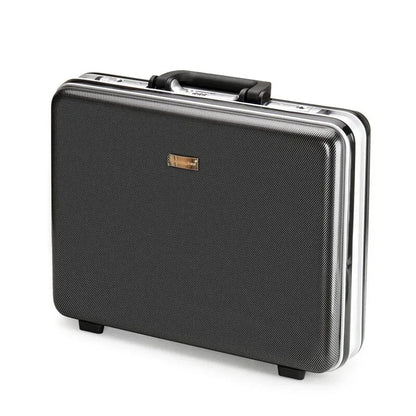 Heavy Duty Aluminum Laptop Briefcase TSA Lock Travel Case