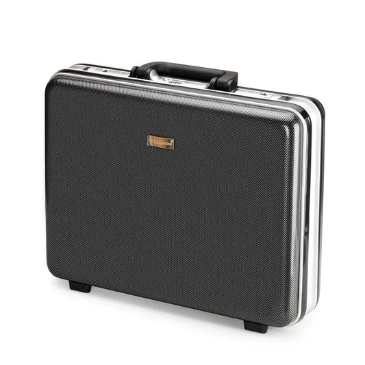 Secure Aluminum Business Briefcase 18 Inch Laptop Carry Case