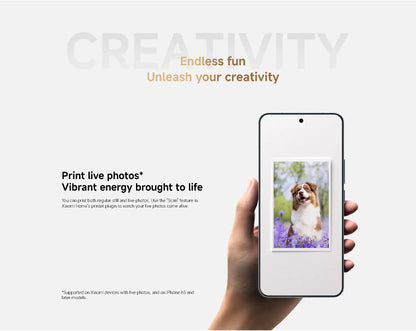 Pocket Bluetooth Photo Printer Pro 20-Pack Dye-Sublimation