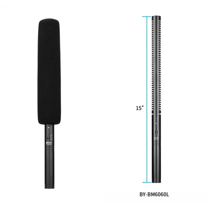 Super Cardioid Shotgun Condenser Microphone for DSLR Video
