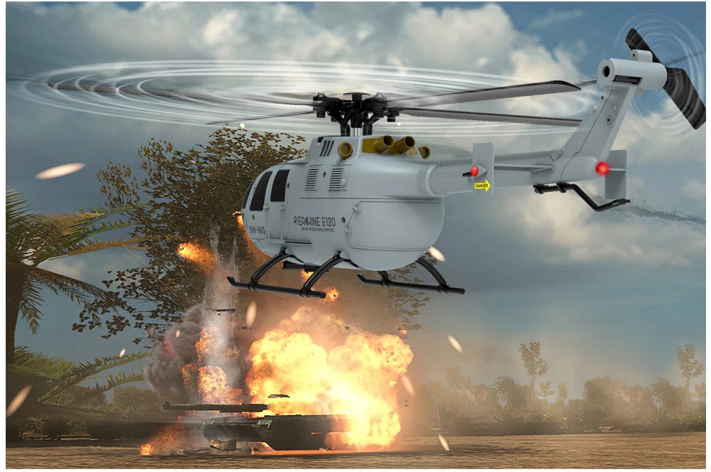 RC Helicopter with 6-Axis Stability and Precise Control