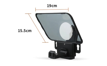 Portable Teleprompter with Glass Screen and Remote 11 Inch