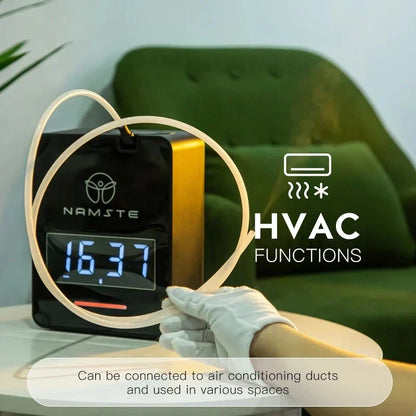 Bluetooth Black Aroma Diffuser with Wide Coverage