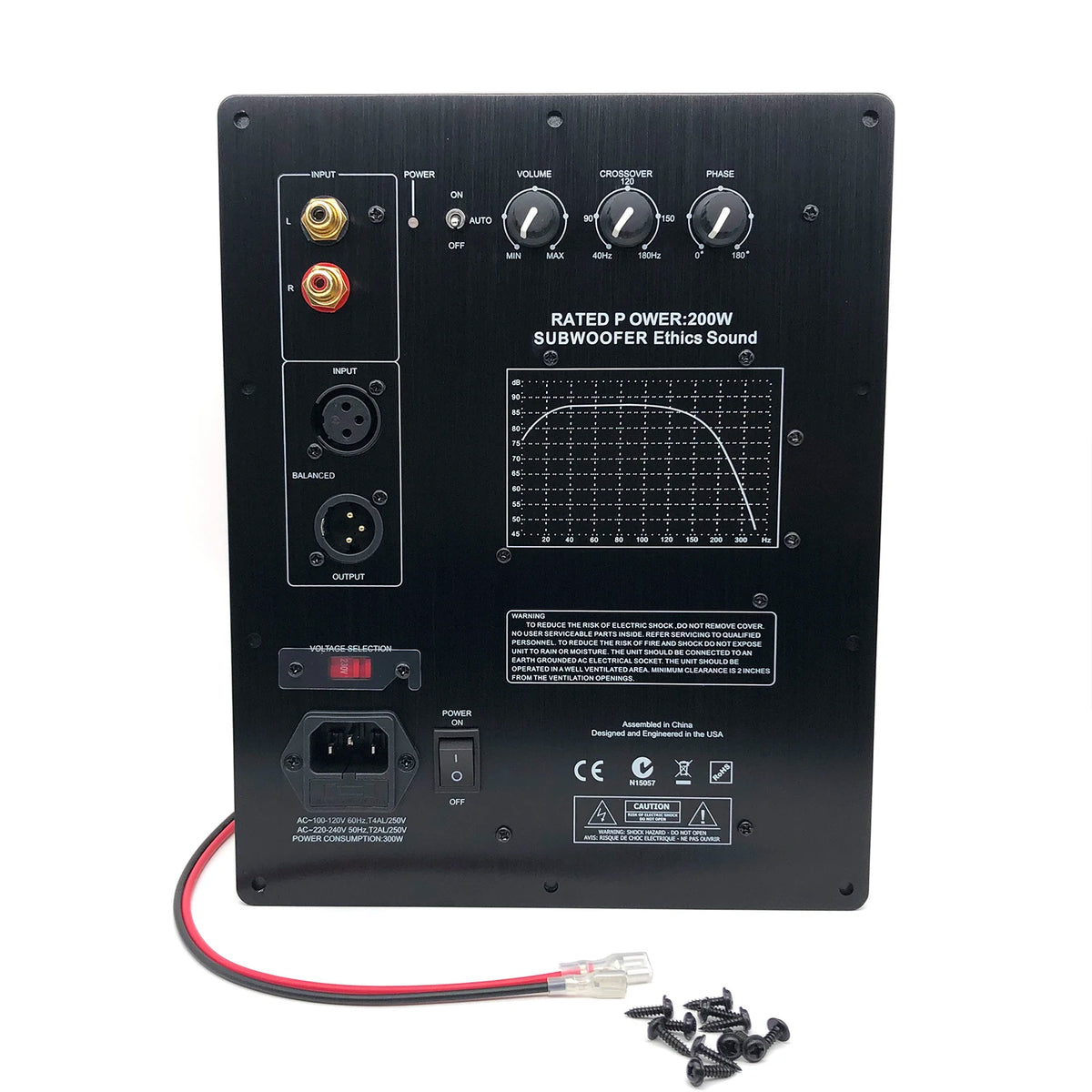 Heavy Duty Digital Bass Amplifier Board 200W Mono Audio