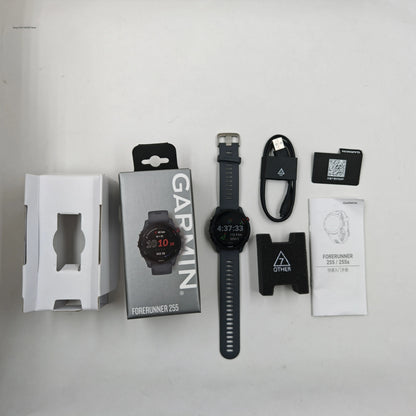 Garmin Forerunner 255 GPS Sports Smartwatch Gray Black 1.3" Color Display