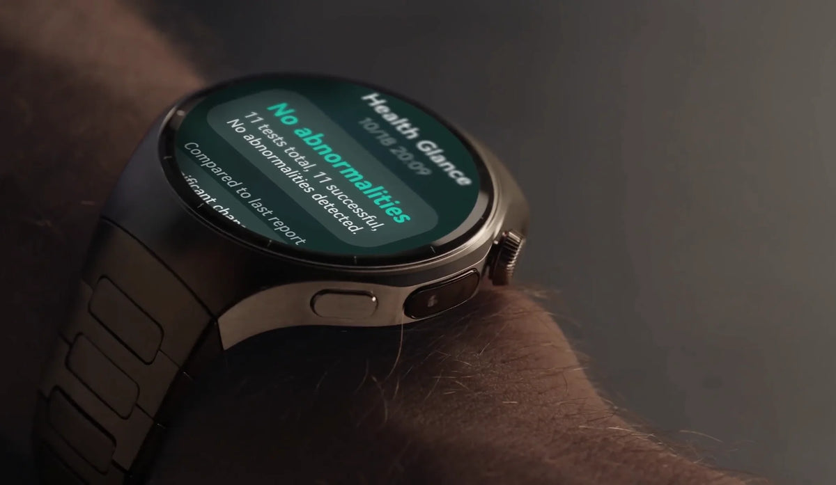 Silver Smartwatch e-SIM and Multi-Sensing Fitness Tracker