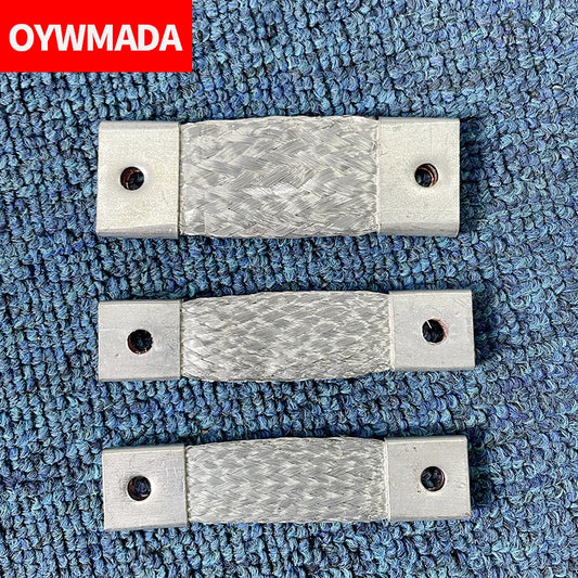 Copper Braided Bus Bar Connector Battery Strap M8 75mm²