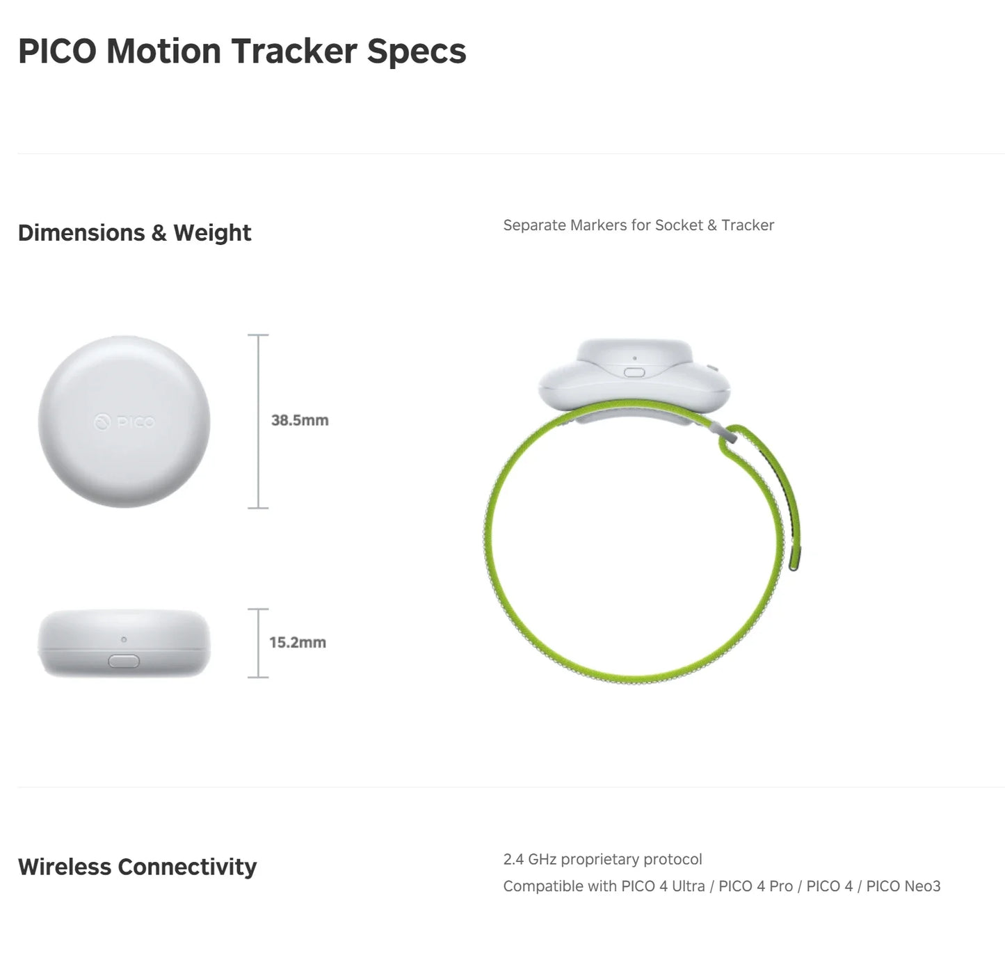 Portable Full Body Motion Tracker 2nd Gen