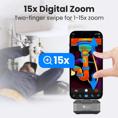 Thermal Camera for iPhone 320×240 with Lightning Adapter