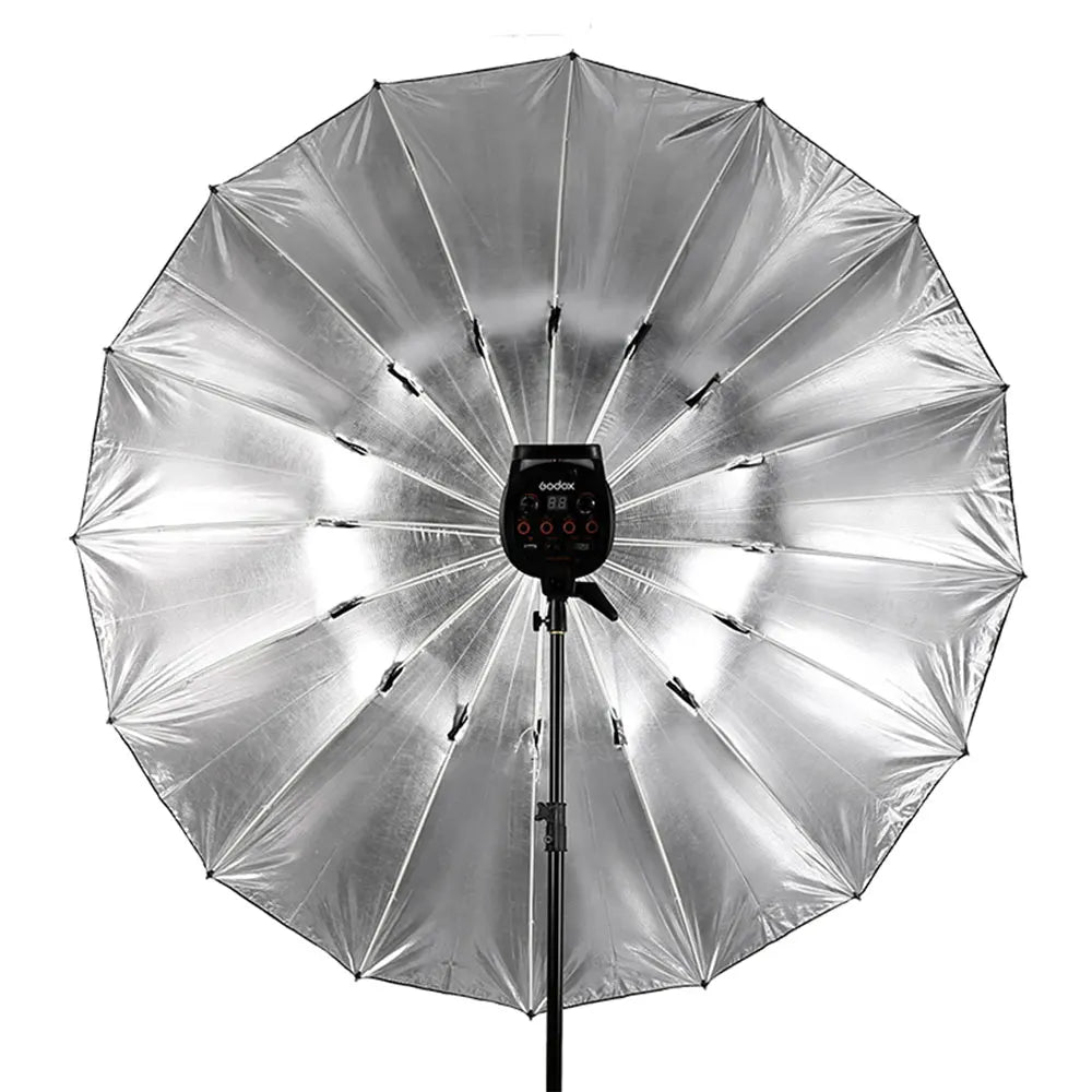 178cm Black Silver Reflective Umbrella Studio Lighting