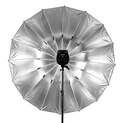 178cm Black Silver Reflective Umbrella Studio Lighting